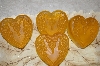 Set Of 4 Victorian Hearts "Vanilla Romance" Scented Soaps