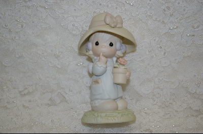 +MBA #PM   "Precious Moments 1987 Happy Birthday Poppy