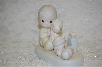 +MBA #PM    "Precious Moments 1987  The Greatest Gift Is A Friend"