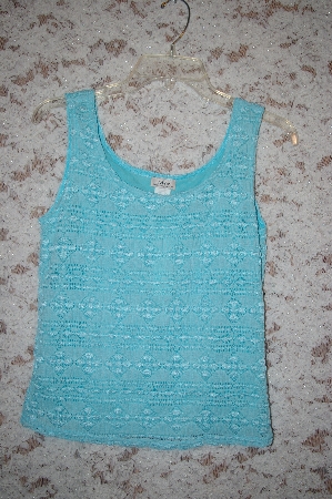+MBA #5-1904  " Creative Design Works Light Blue Fancy Tank