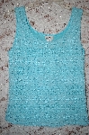 +MBA #5-1904  " Creative Design Works Light Blue Fancy Tank