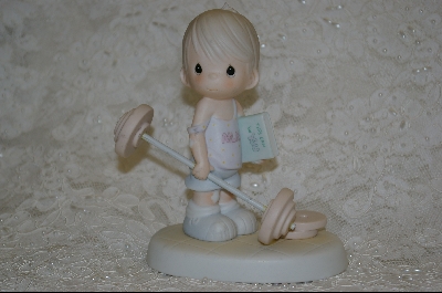 +MBA #PM  "Precious Moments 1987 Believe The Impossible