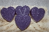 Set Of 4 Fancy Heart "Lavender Fields" Scented Soaps