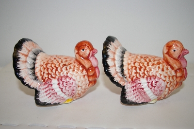 +MBA #33-014  "Pair Of Vintage Turkey Salt & Pepper Shakers