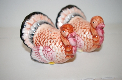 +MBA #33-014  "Pair Of Vintage Turkey Salt & Pepper Shakers