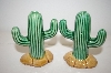 +MBA #33-124  "Ceramic Cactus Salt & Pepper Shakers