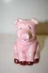 +MBA #33-130  "Single Large Pink Pig Ceramic Shaker