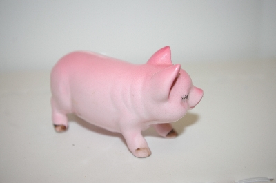 +Small Pink Ceramic Pig