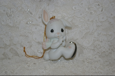 +MBA #PM   "Precious Moments 1991  Sno-Bunny Falls For You Like I Do "Ornament"