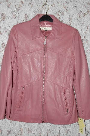 +MBA #35-083  "Rose Pink Excelled Fully Lined Lamb Jacket