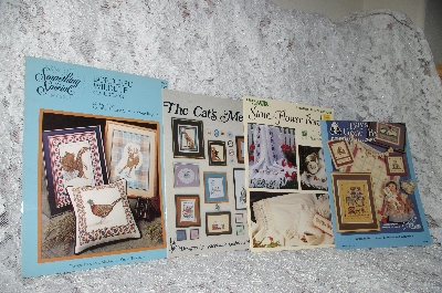 +MBA #39-126  "Set Of 4 Crafters Cross Stitch  Project Books