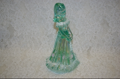 +MBA #FHPL    "1990's Fenton Hand Painted Lady Figurine