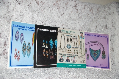 +MBA #40-215  " Set Of 4 Jewerly Crafters Project Books "Beads"