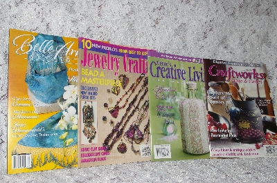 +MBA #40-252  "Set Of 4 Crafters Back Issue Magazines