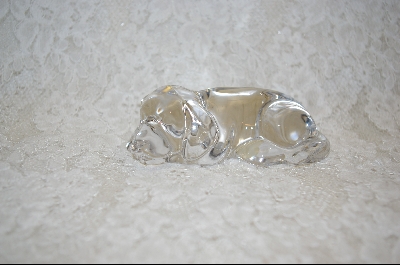 +MBA #S-CCB  "1990's Clear Crystal Dog"