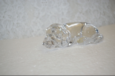 +MBA #S-CCB  "1990's Clear Crystal Dog"