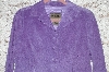 +MBA #49-078  "Lavender Brandon Thomas Suede Shirt Jacket