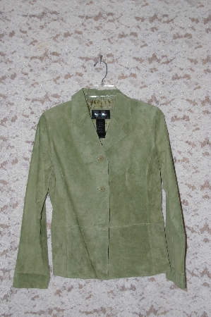 +MBA #49-032   "Green" Brandon Thomas Suede Jacket