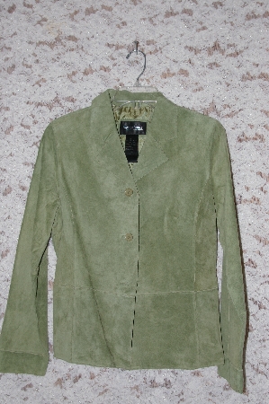 +MBA #49-032   "Green" Brandon Thomas Suede Jacket