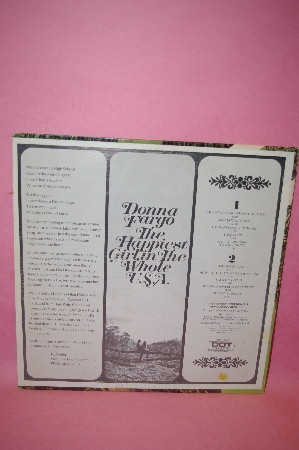 1972 "Donna Fargo"  "The Happiest Girl In The Whole Usa"