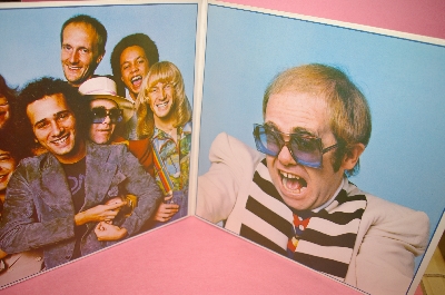 1976 "Elton John" "Blue Moves" 2 Album Set