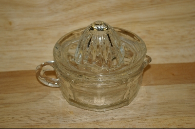 +MBA  "Westmoreland Clear Glass 2 Piece Reamer #4829