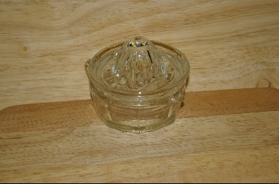 +MBA  "Westmoreland Clear Glass 2 Piece Reamer #4829