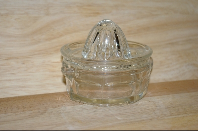 +MBA  "Westmoreland Clear Glass 2 Piece Reamer #4829