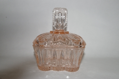 +MBA #55-105  Vintage Light Pink Glass Vanity Or Candy Dish ?