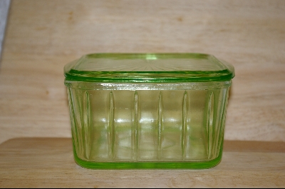 +MBA #4851  "Hocking Panelled Refrigerator Dish #4851