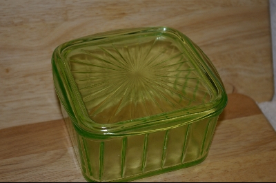 +MBA #4851  "Hocking Panelled Refrigerator Dish #4851