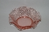 +MBA #57-010  Vintage Pink Depression Glass Candy Dish