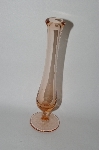 +MBA #57-102  Vintage Pink Depression Glass Bud Vase