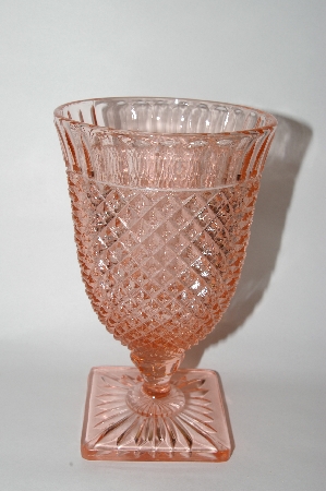 +MBA #59-009  " Hocking Miss America Pink Depression Glass Candy Dish