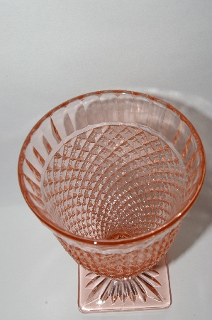 +MBA #59-009  " Hocking Miss America Pink Depression Glass Candy Dish