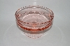 +MBA #59-199  Vintage Round Pink Depression Glass Candy Dish