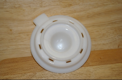+MBA  "White Milk Glass Reamer Top #4837