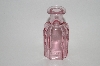+MBA #60-229   "2004  Reproduction Pink Glass Medicine Bottle Look Bud Vase