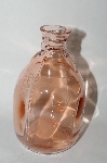 +MBA #60-185   " 2004 Reproduction Pink Glass Bud Bottle Vase