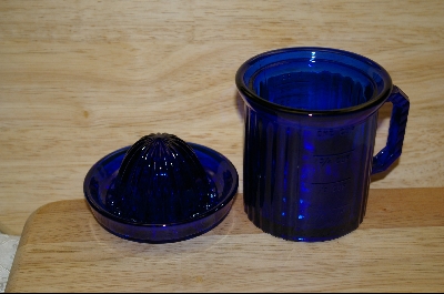 +Reproduction Cobalt Blue Cup W/ Reamer Top #4786