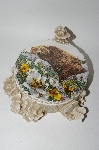 +MBA #61-185  "Bugged Bear" Covered Dish By Bev Doolittle