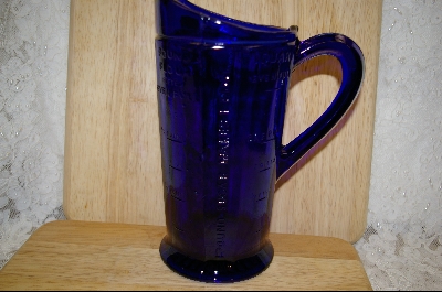 +MBA  "Reproduction Colbalt Blue Measuring Pitcher #5009
