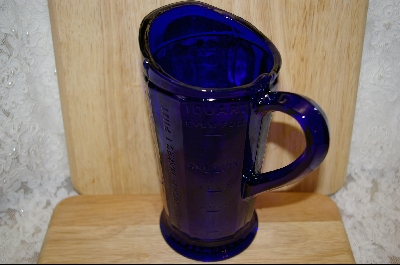 +MBA  "Reproduction Colbalt Blue Measuring Pitcher #5009