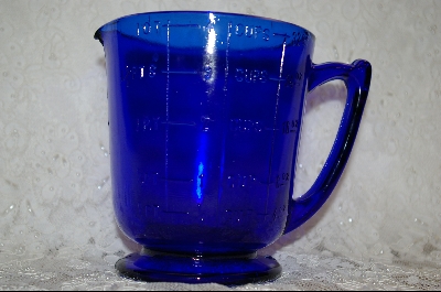 +MBA  "Reproduction Colbalt Blue 4 Cup Pitcher #5025