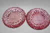 +Set Of (2) Pink Flamingo Hotel Ashtrays