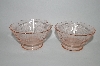 +MBA #62-188 MacBeth Evans Glass Set Of 4 Sherbert Cups 