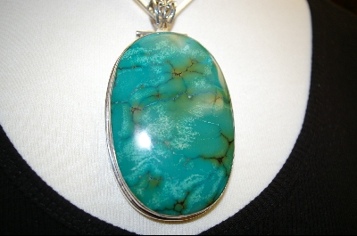 +MBA #MLT  "The Mother Load Of Green Turquoise Pendant
