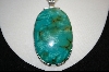 +MBA #MLT  "The Mother Load Of Green Turquoise Pendant