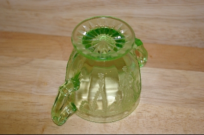 +MBA #4482   "Cameo" By Hocking Glass Sugar Bowl #4882