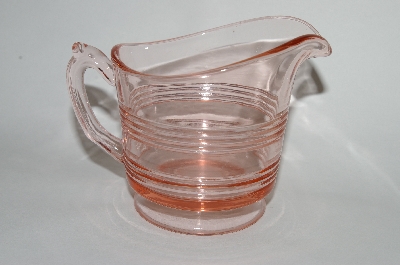 +MBA #63-266  Vintage Pink Depression Glass "Creamer"